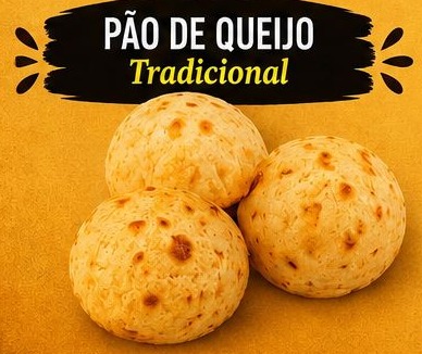 Pão de queijo tradicional